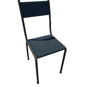 Industrial Chair Blue